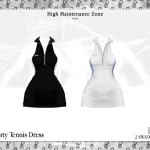 Sporty Tennis Dress for MP Female2