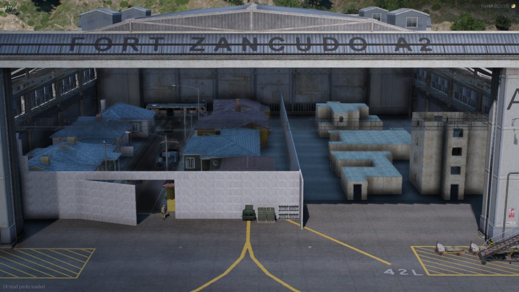 Training Facility in Fort Zancudo