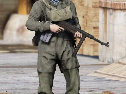 WW2 German Fallschirmjager