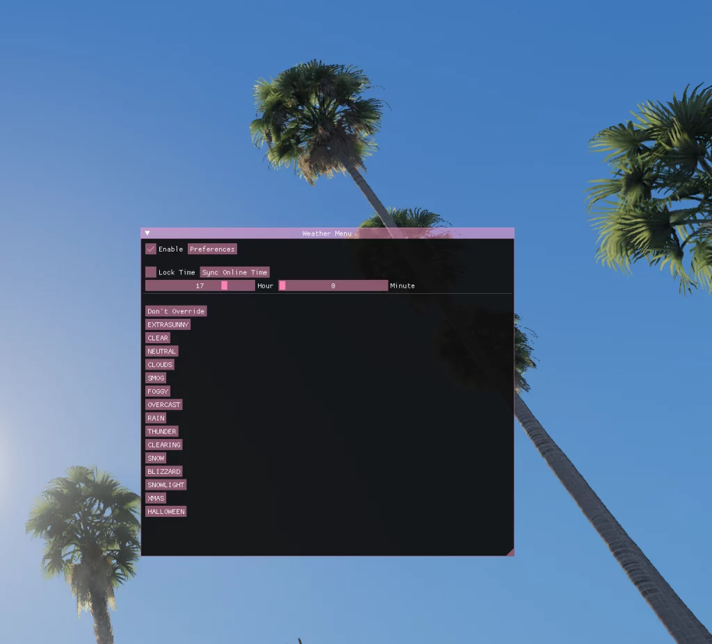 Weather Menu (asi) V1.0
