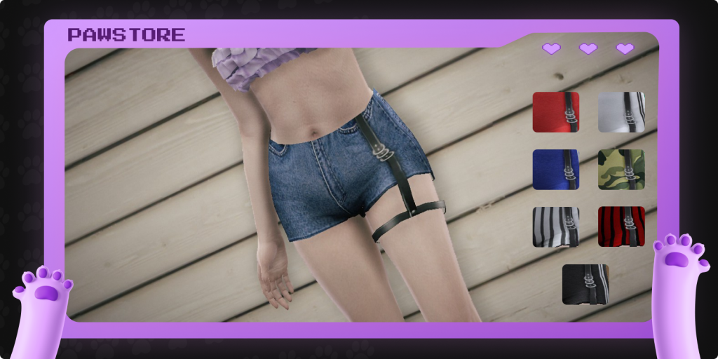 female belted shorts 1.0