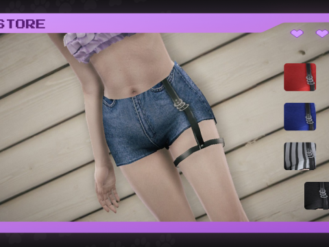 female belted shorts 1.0