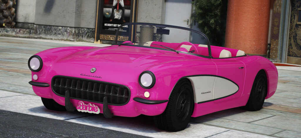 1956 Chevrolet Corvette Barbie v1.0