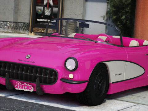 1956 Chevrolet Corvette Barbie v1.0