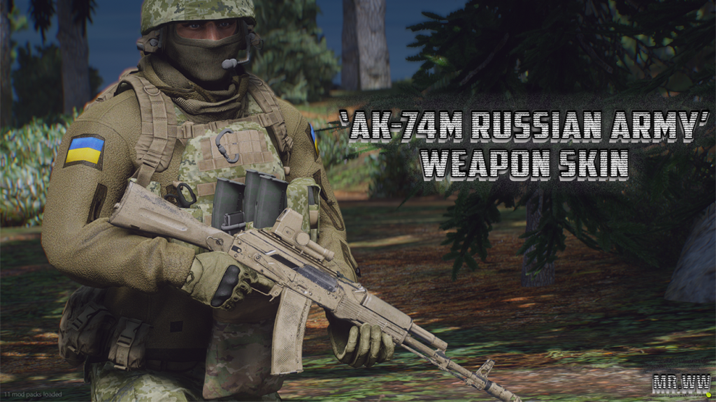 AK-74M Russian Army