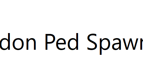 Addon Peds Spawner