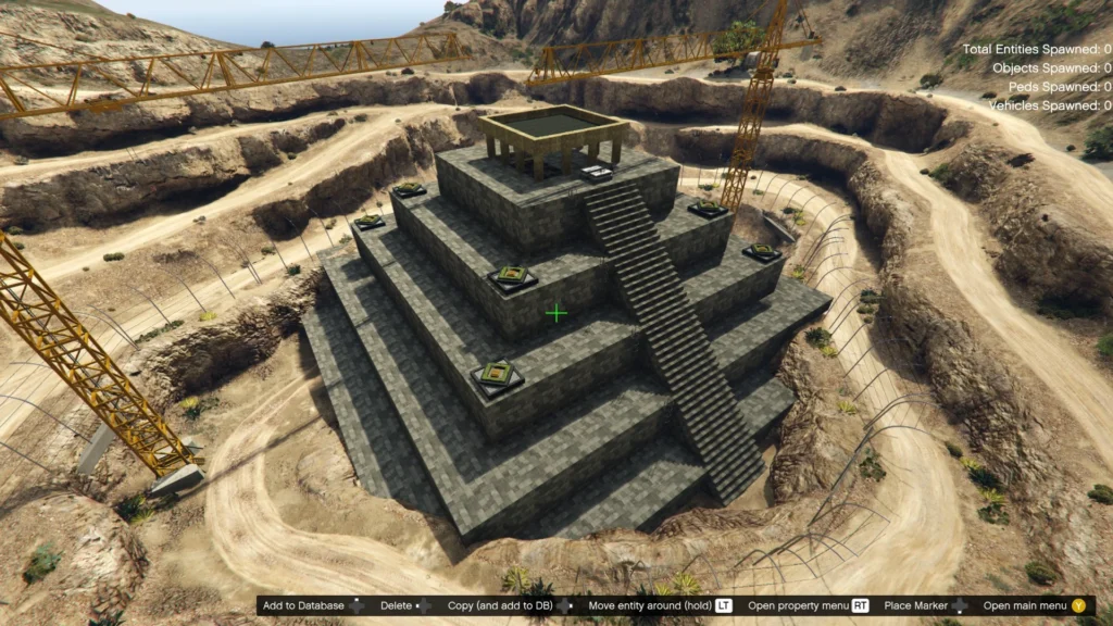 Azteca UFO Pyramid [YMAP] V1.0