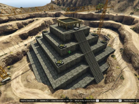 Azteca UFO Pyramid [YMAP] V1.0