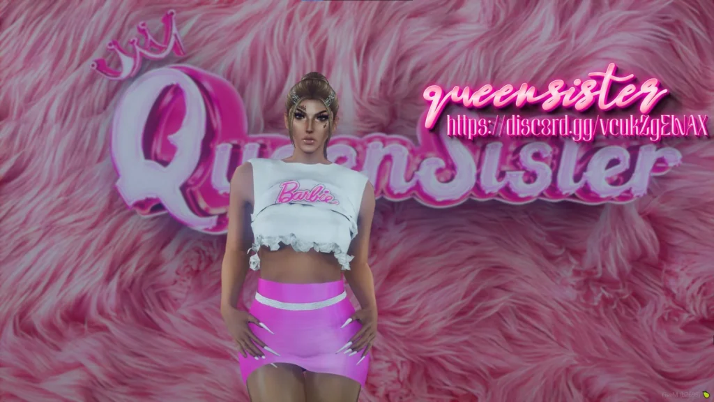 Barbie Set Original Mesh for Mp Female Vanilla Body V1.0