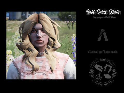 Bold Curls Hair For MP Female