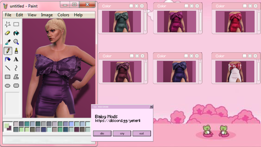Bow Tie Dress - MP FEMALE