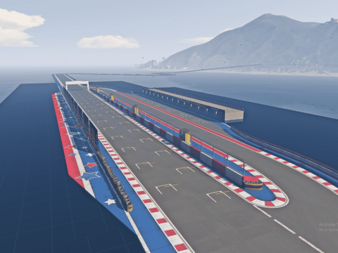 CIRCUIT RACE MENYOO SCENE WITH ARS support 1.0