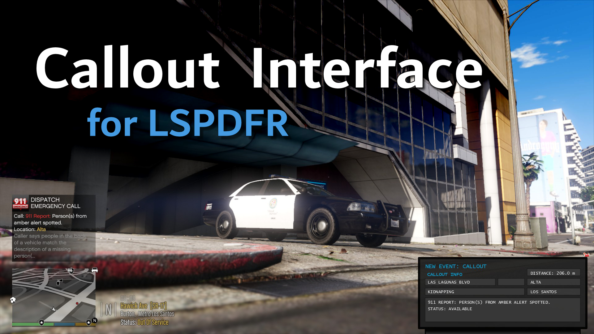 Callout manager lspdfr gta 5 фото 1