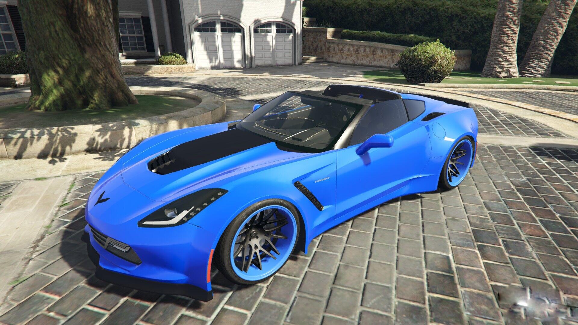 Corvette stingray in gta 5 фото 70