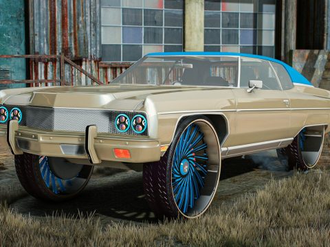 Chevrolet Impala SRT 1973 Donk