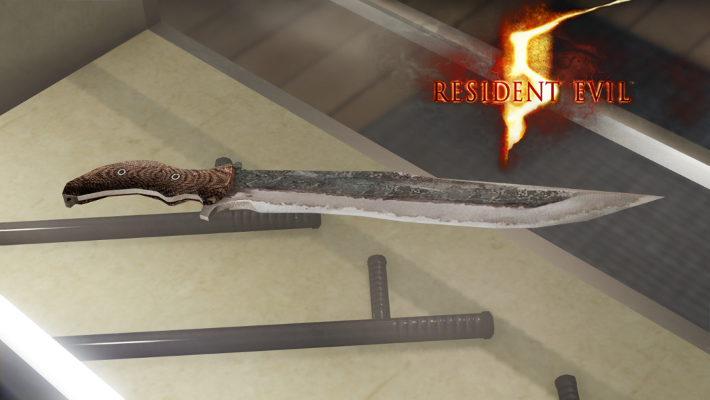 Chris Redfield combat knife - Resident evil 5