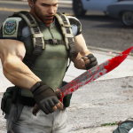 Chris Redfield combat knife - Resident evil 54