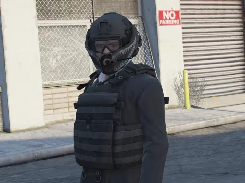Combat gear to Michael