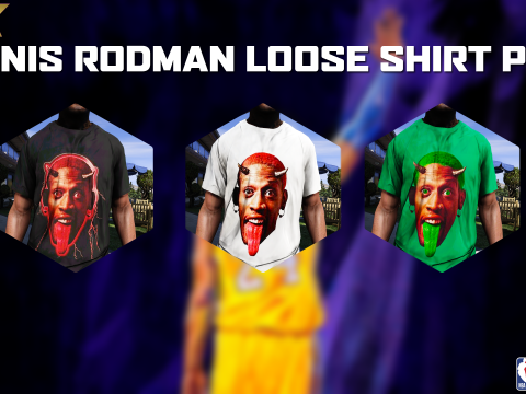 Dennis Rodman Loose Shirt Pack2