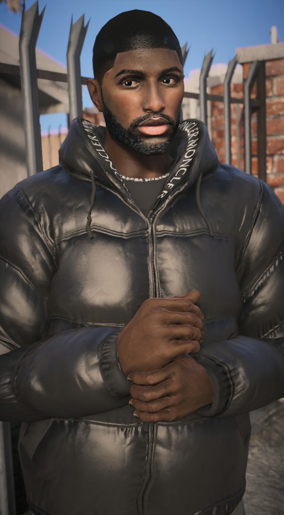Derrick face texture