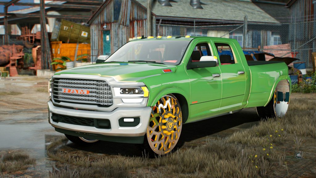 Dodge RAM 3500HD Donk 2019 – GTA 5 mod