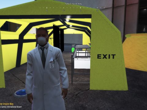 Hazmat tent 1.5