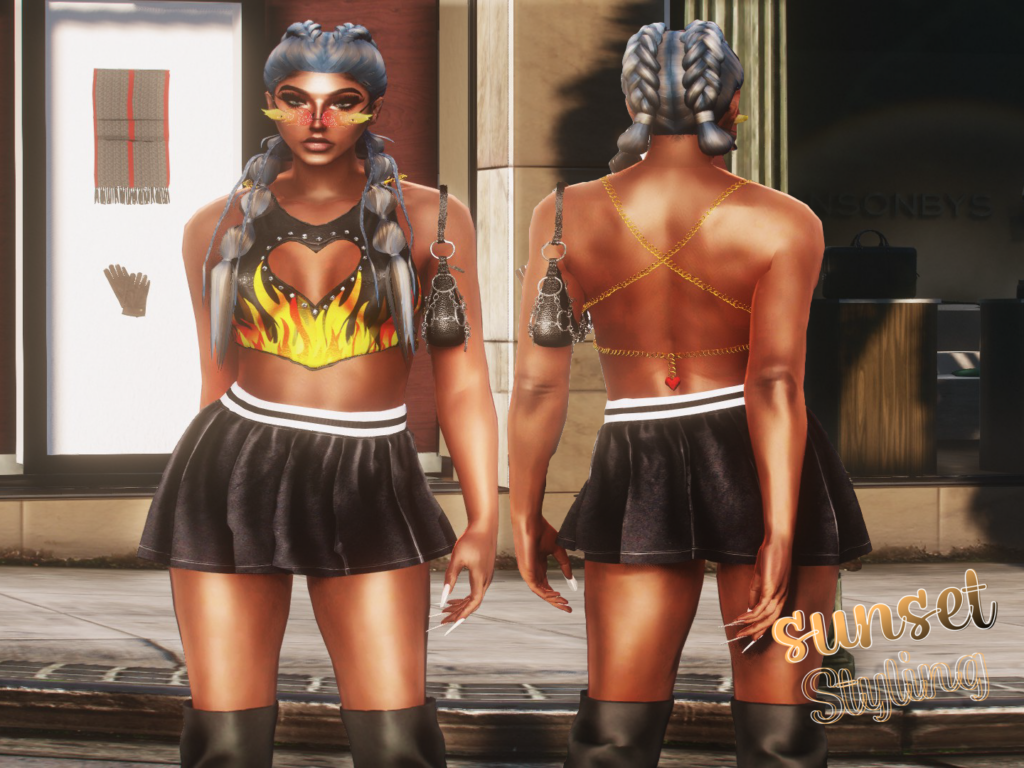 Heart Crop Top for MP Female 1.0
