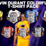 Kevin Durant Colorfull T-Shirt Pack 1.0