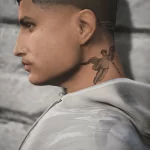 Latino face texture2