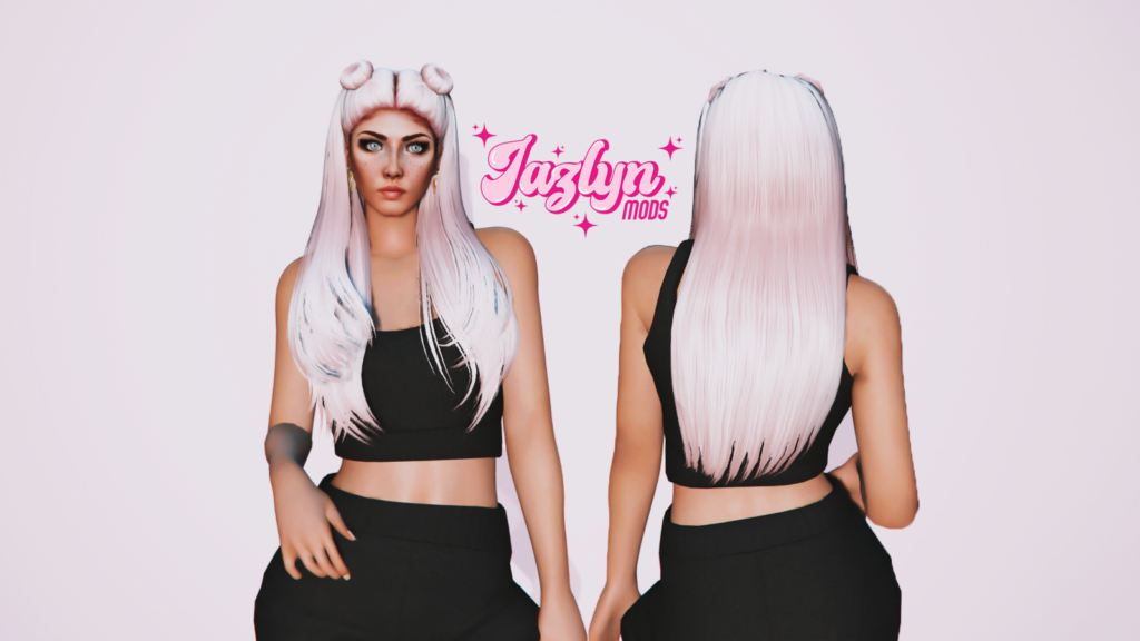 Long hair with buns for MP Female 1.0