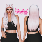 Long hair with buns for MP Female 1.0