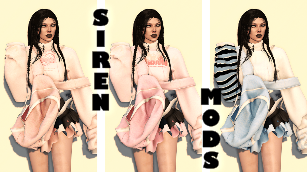 Long-sleeve T and skirt for MP Female 1.0