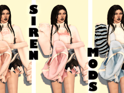 Long-sleeve T and skirt for MP Female 1.0