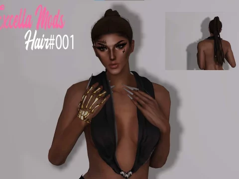 Hair#001 For MP Female V1.0