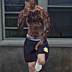 MP Male Full Body Tattoo V2