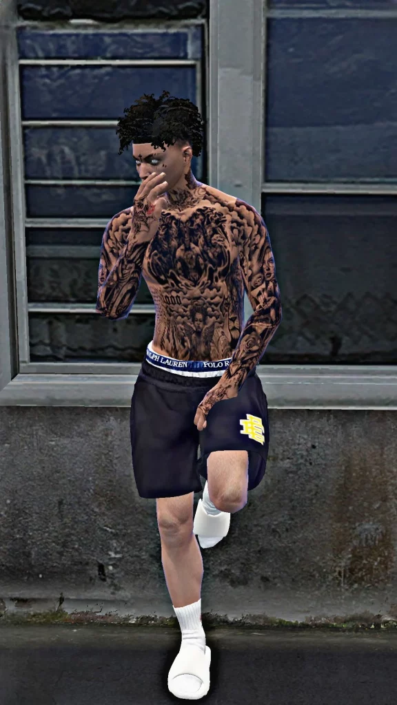 MP Male Full Body Tattoo V2