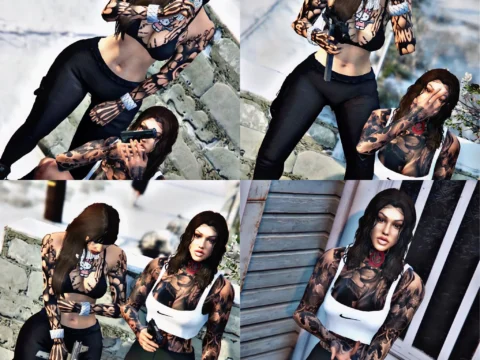 Maria Premade Skin