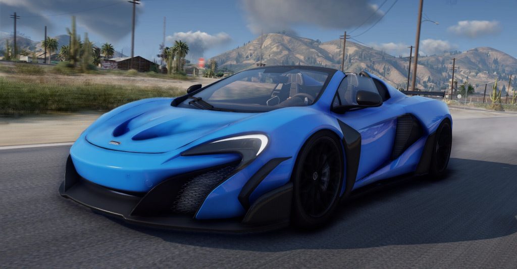 McLaren 675LT Spider FAB design