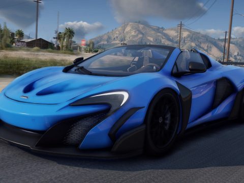 McLaren 675LT Spider FAB design