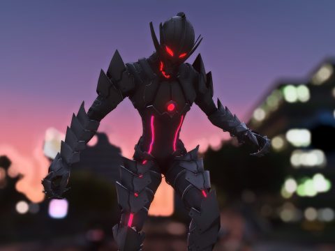Mecha Ultraman - Bemular