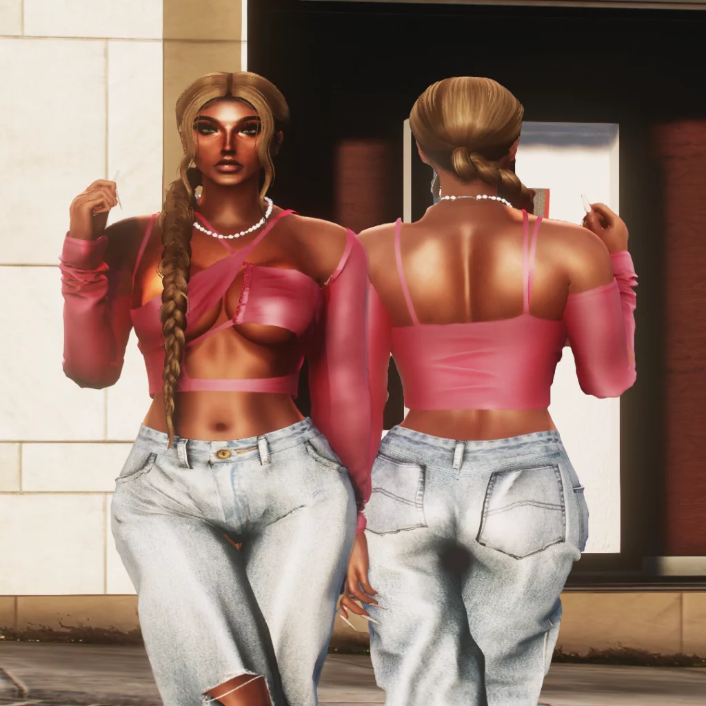 Melanie Hair for MP Female 1.0