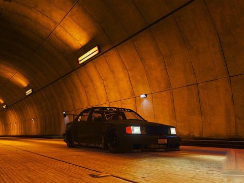 Mercedes-Benz 190E Rocket Bunny v1.04