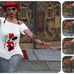 Mickey Mouse shirts pack for MP Female 1.05