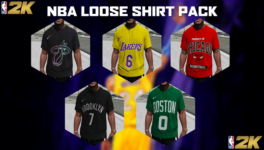 NBA Loose Shirt Pack 1.0