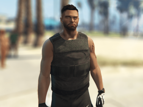 NEW FACE Tanned Skin & Combat Outfit for Trevor