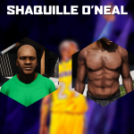 Shaquille O'Neal face and body texture V1.0 Shaquille O'Neal face and body texture 1.0