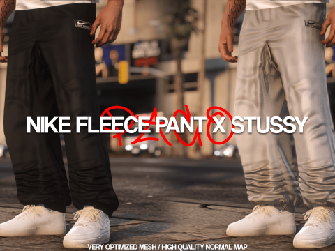 Nike Fleece Pant x Stussy 1.0