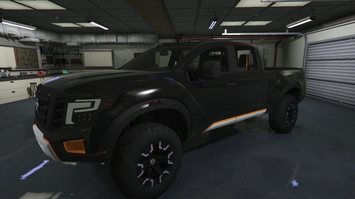 Nissan Titan 2017 – GTA 5 mod