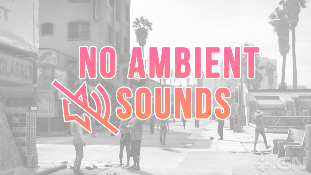 No Ambient Sounds [.NET] V1.0