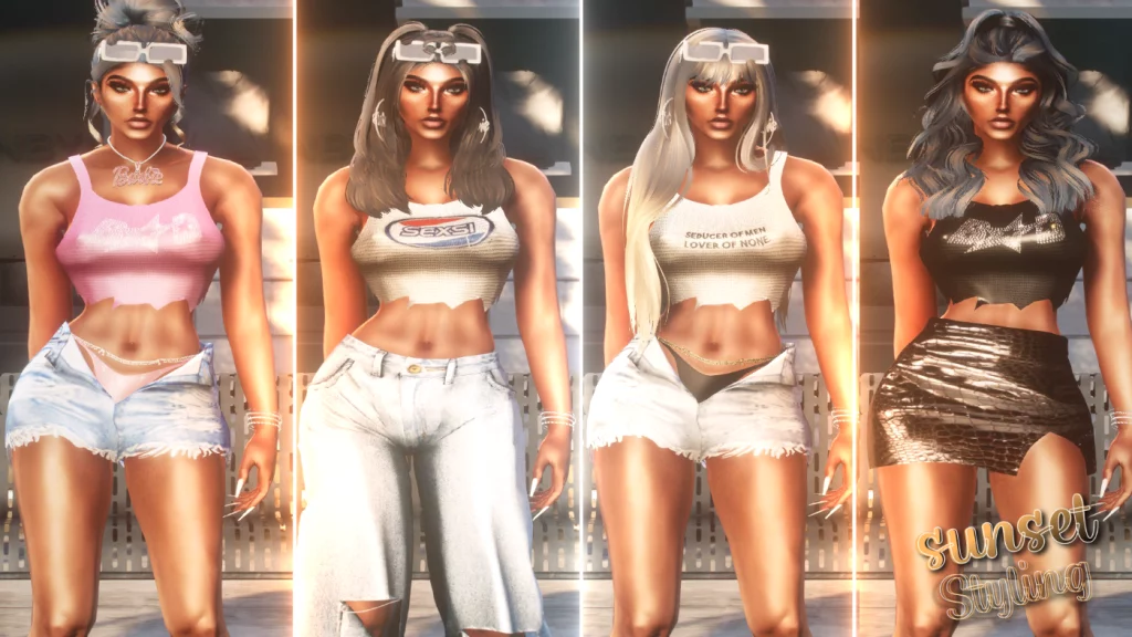 Ripped top for MP Female 1.0